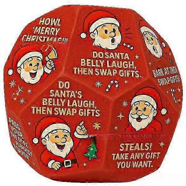 Laughter-Focused Christmas Exchange Dice
