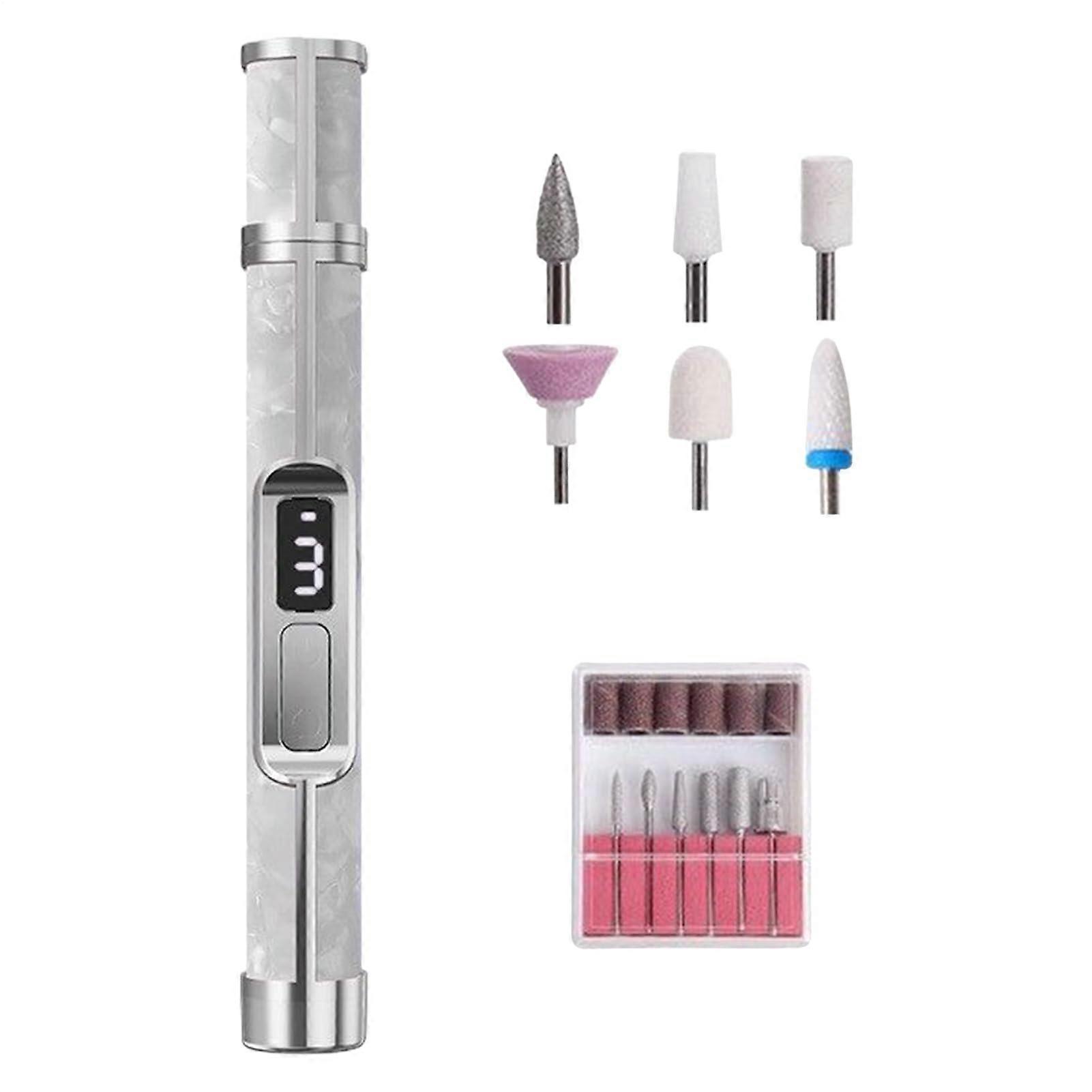 Rechargeable 3-Speed Nail Drill