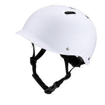 Sports Helmet with Air Openings, Detachable Soft Insert, and Adjustable Bands for Girls Boys Cycling, Skating, and Scootering  White