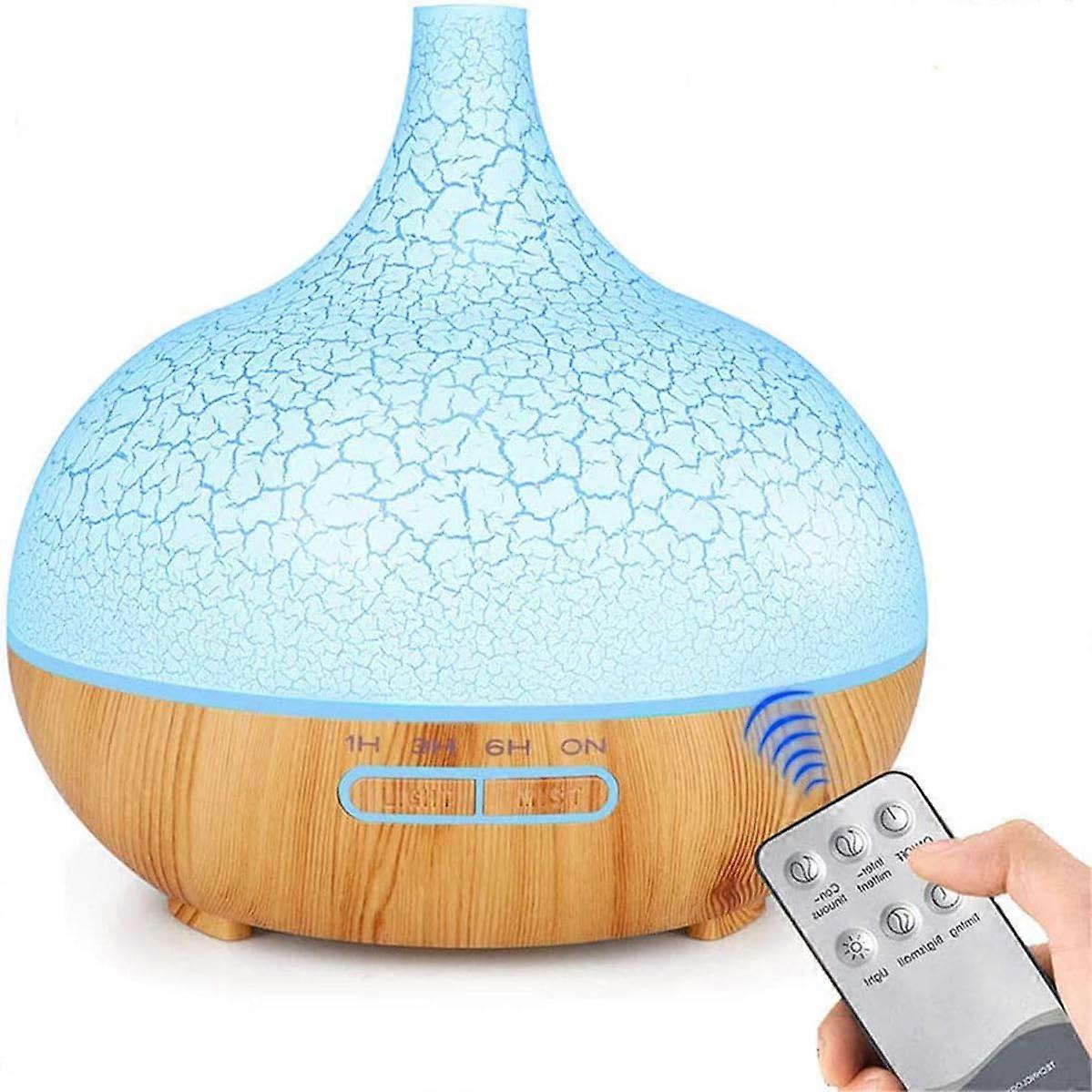 Wood Grain Ultrasonic Humidifier Diffuser