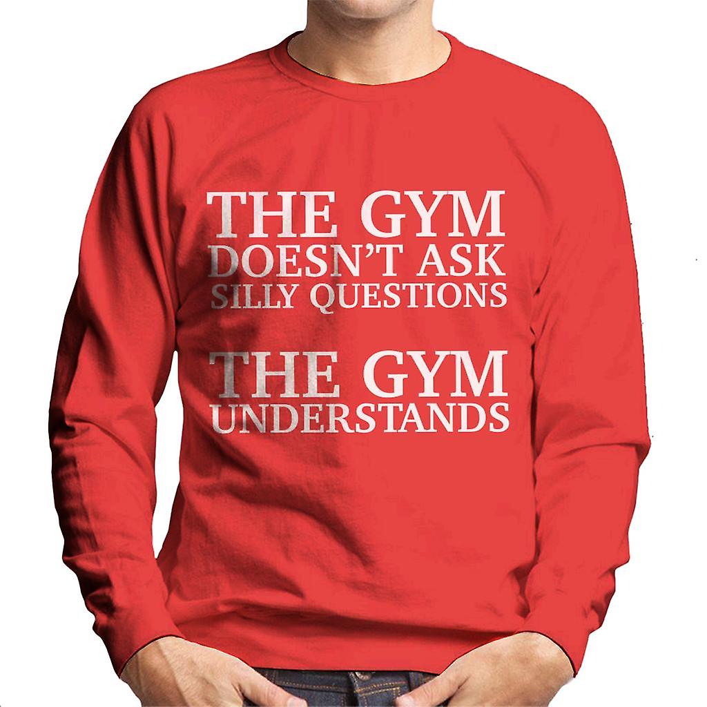 Gym forstår menn Sweatshirt