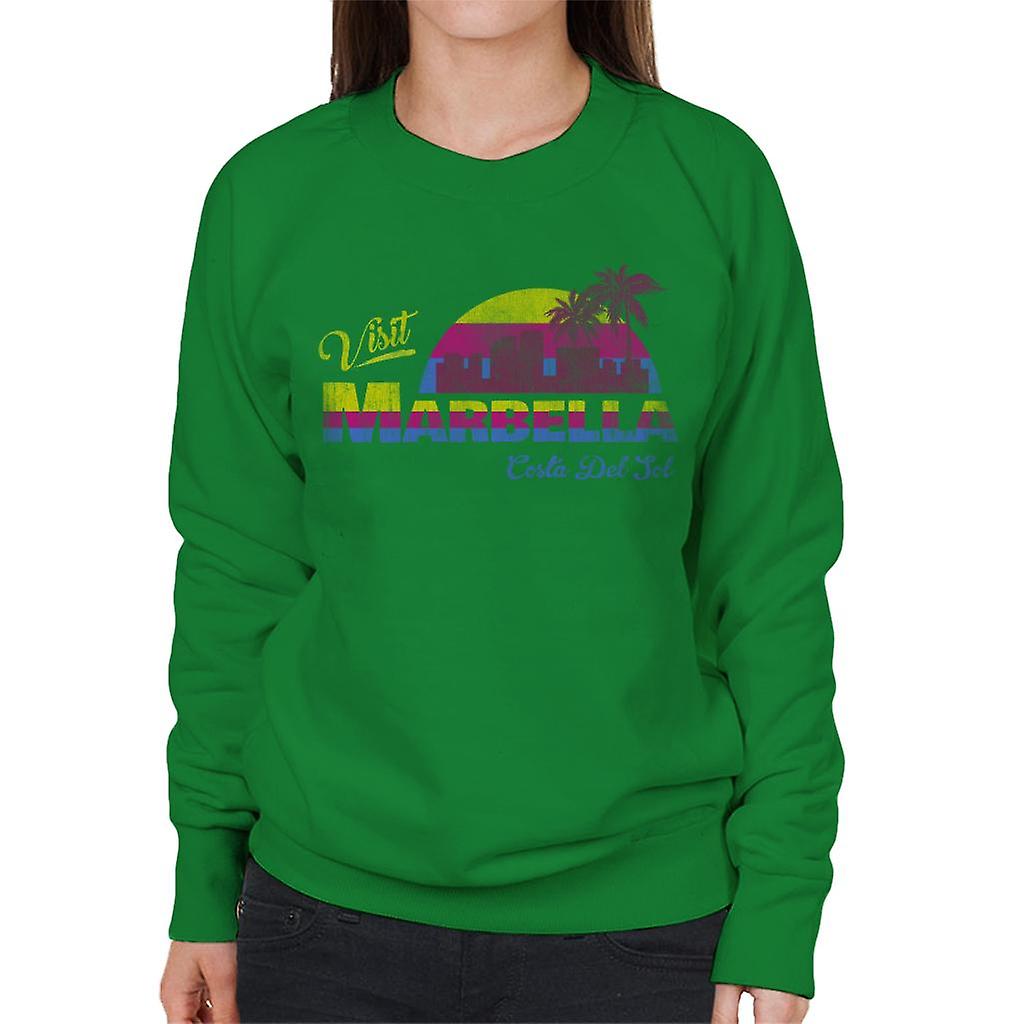 Visit Marbella Sunset Women's Sweatshirt
