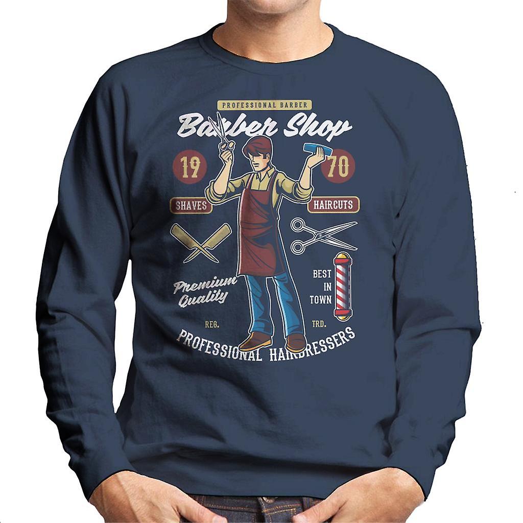 Professionele kapper winkel mannen Sweatshirt
