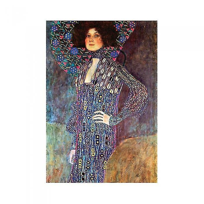 Gustav Klimt Emily Fidge Portrait Print