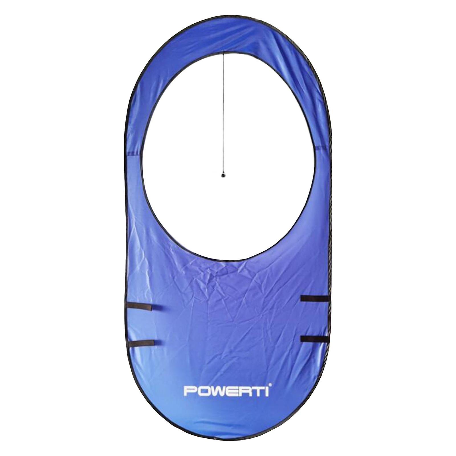 Large Tennis Training Target Rings Driving Range Equipment Foldable Blue