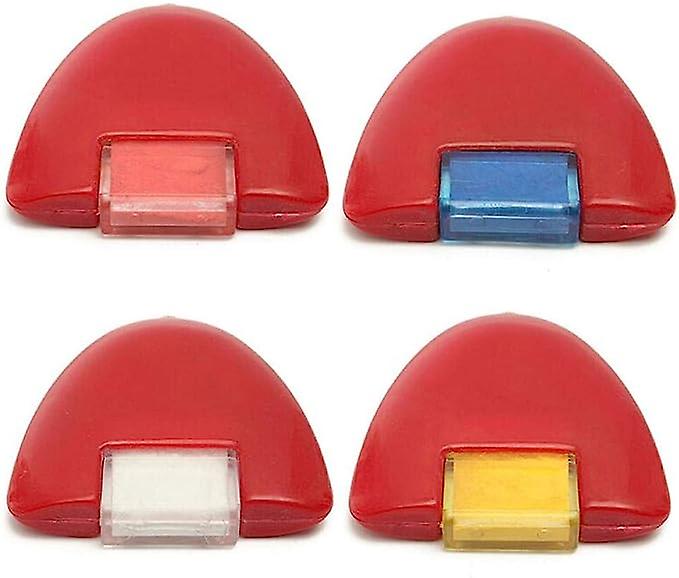 1pc Tailor Triangle Chalk Fabric Chalks, Triangular Marking Wheel (Random Color)