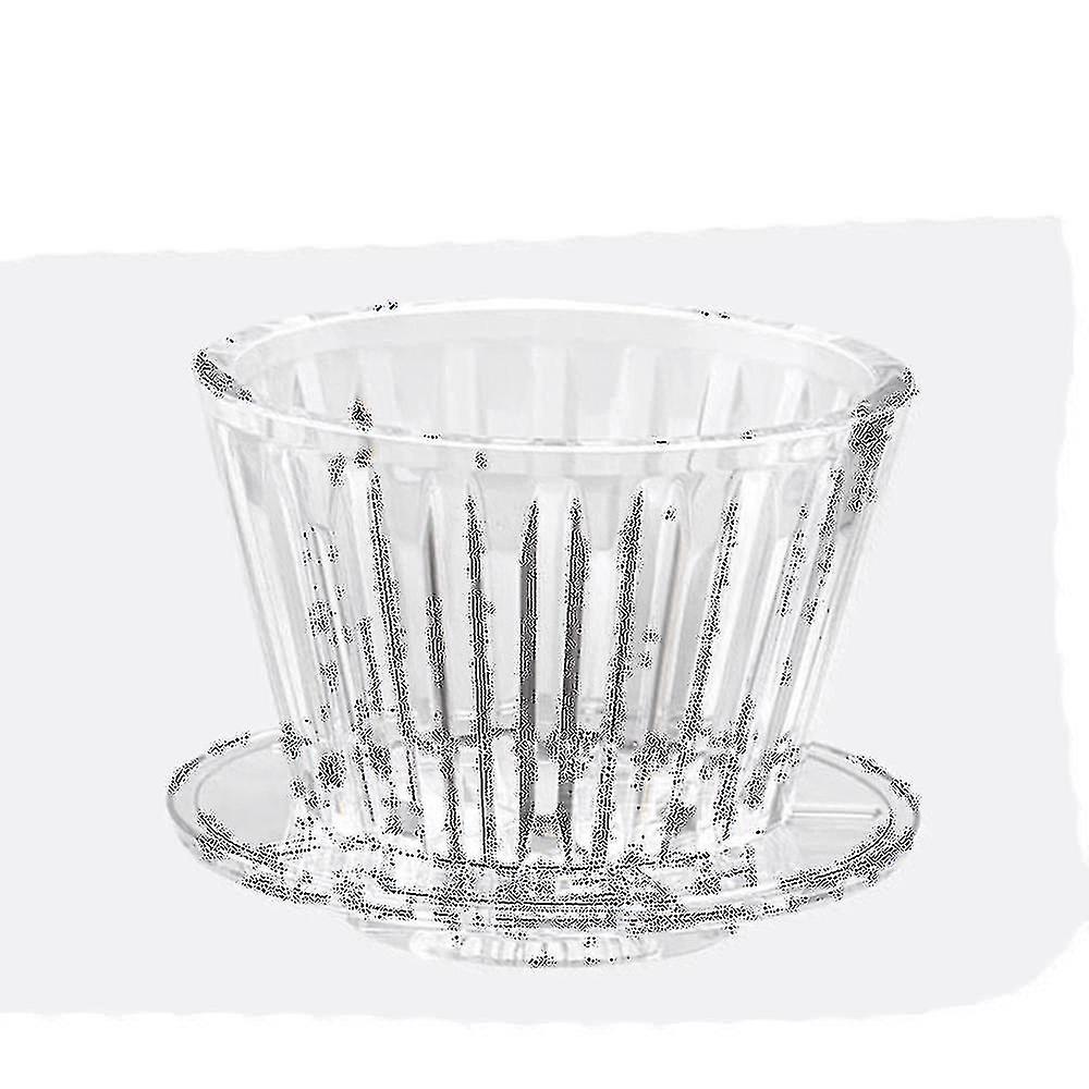 B75 Wave Coffee Dripper Crystal Eye Pour Over Coffee Filter Pctg 1-2 Cups Coffee Maker Increase Uni