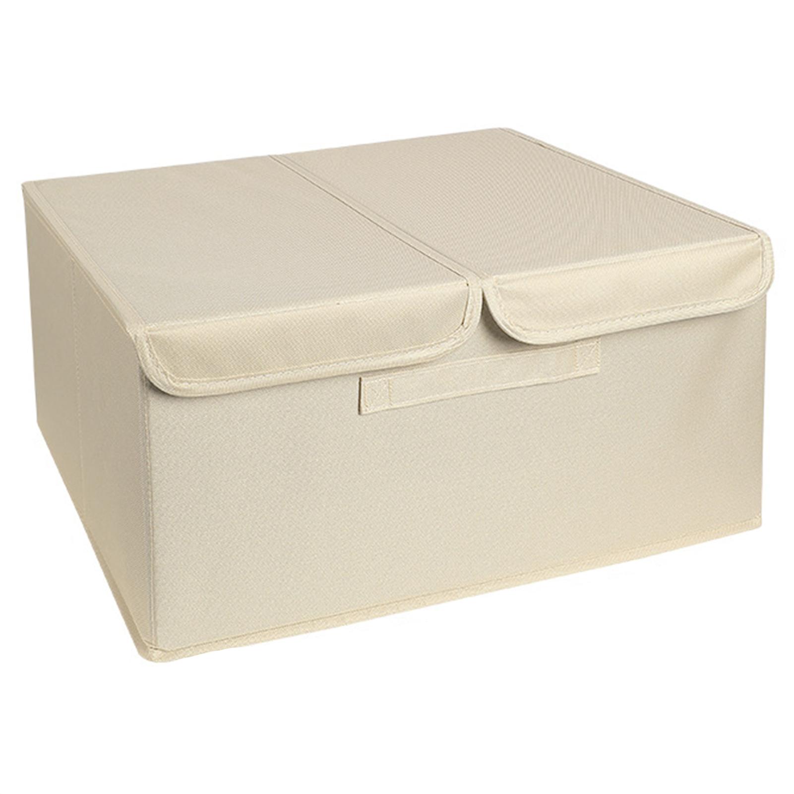 Collapsible Linen Storage Bins With Handles Storage Containers