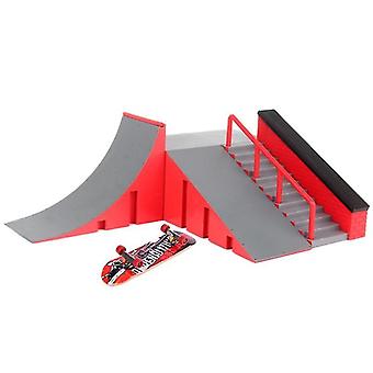 Fingerbrett Skate Park Kit, Mini Fingerbrett Tisch Spiel Ramp Track...