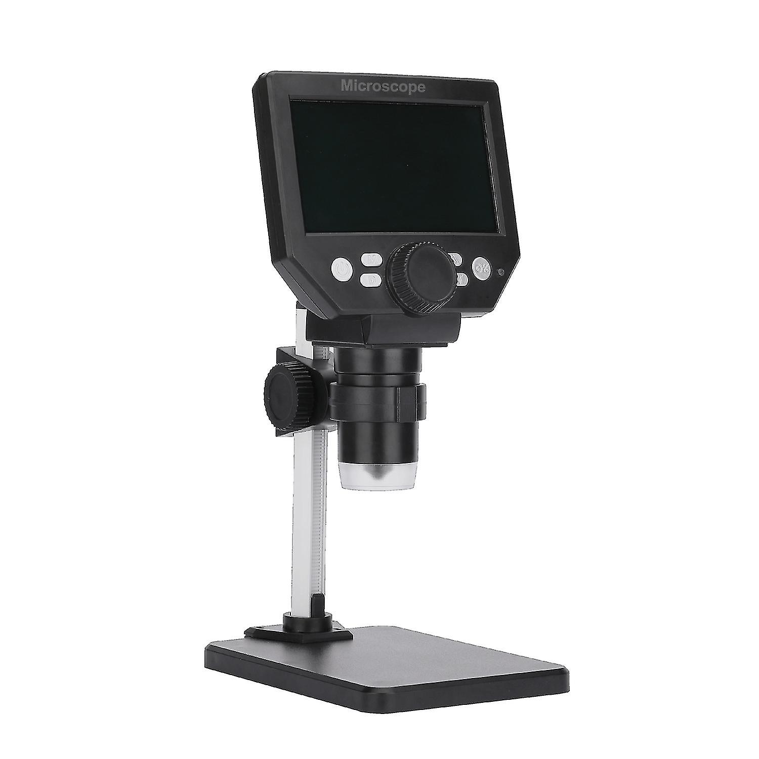 G1000 Digital Electron Microscope 4.3 Inch Large Base Lcd Display 10mp 1-1000x Continuous Amplification Magnifier