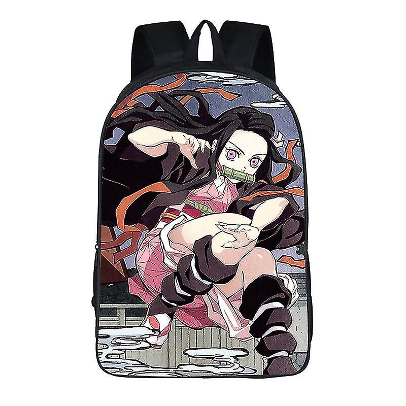 Demon Slayer Backpack Kamado Tanjirou Nezuko Inosuke Creative Cau
