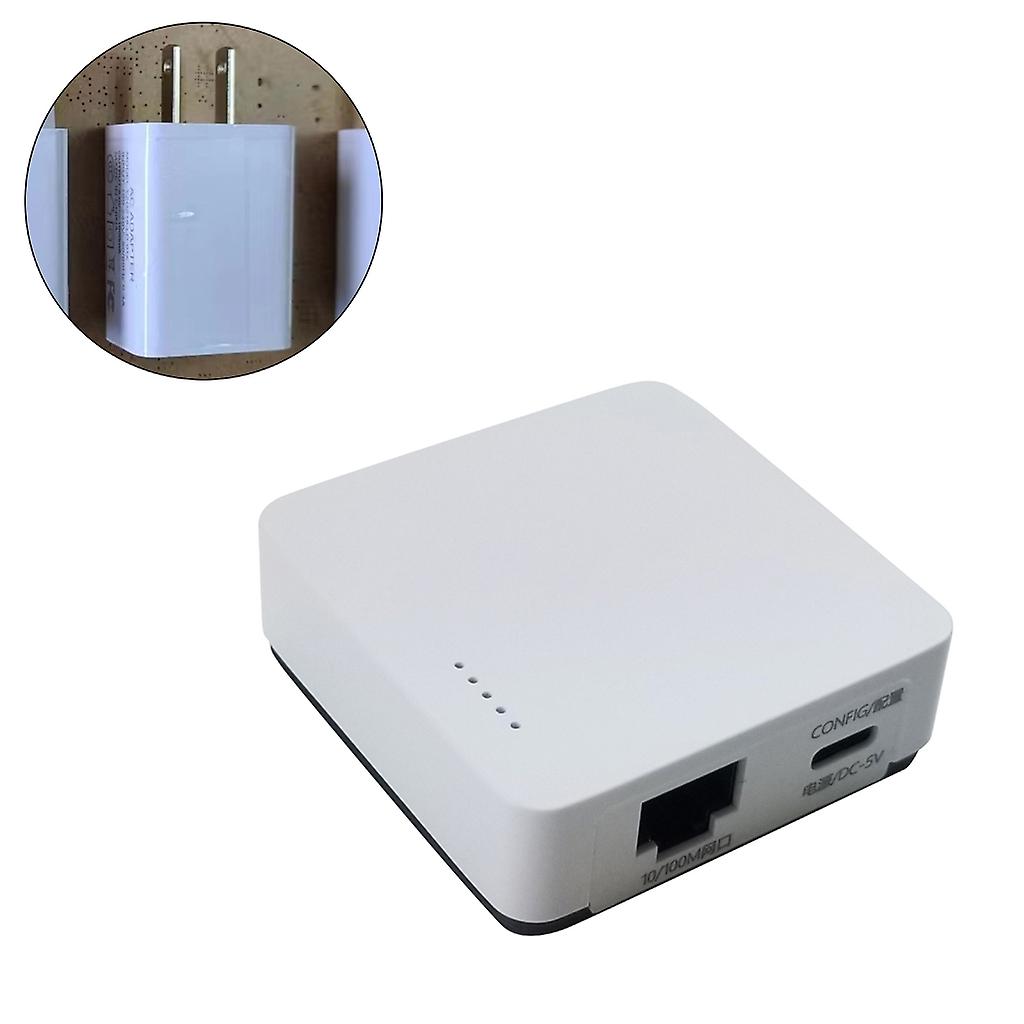 NP330 USB Print Server LAN Wireless Print Server Share Printer with Multiple Devices Boost Office Efficiency Networking