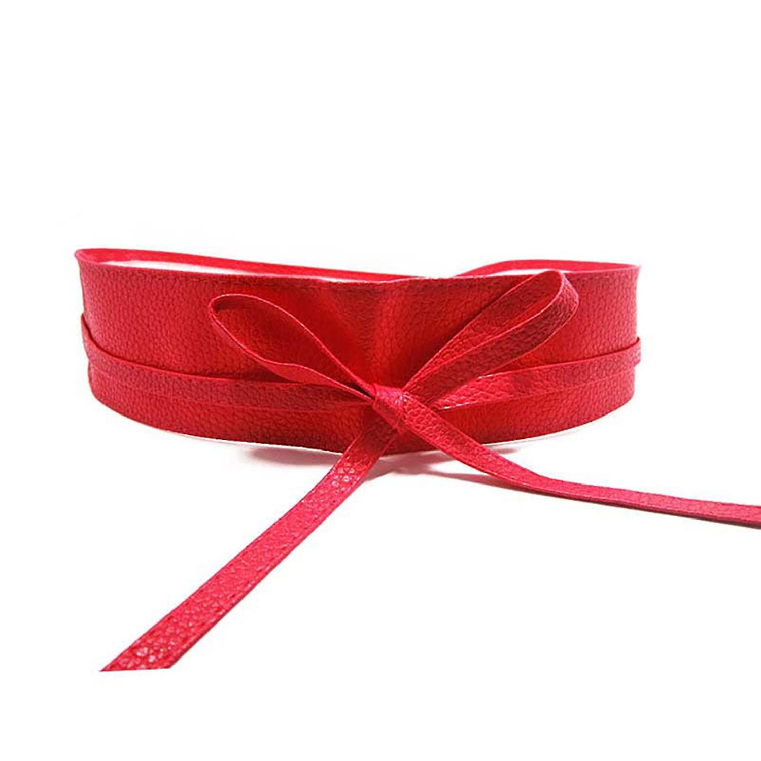 Midjebälte Fast Mjukt Konstläder Knyt Brett Midjeband