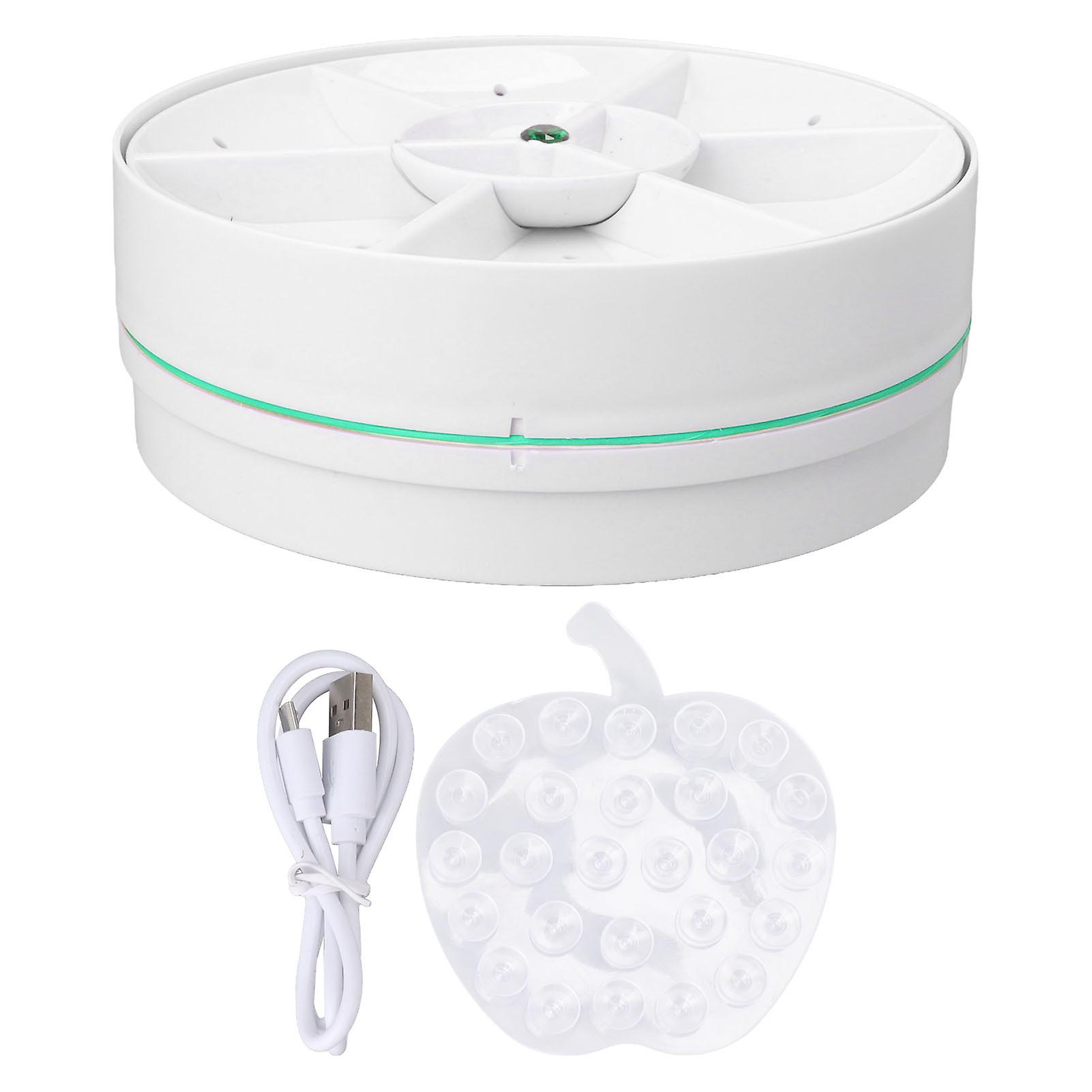 Compact Green Mini Dishwasher - Wireless Fruit & Veg Washer for Easy Home Use