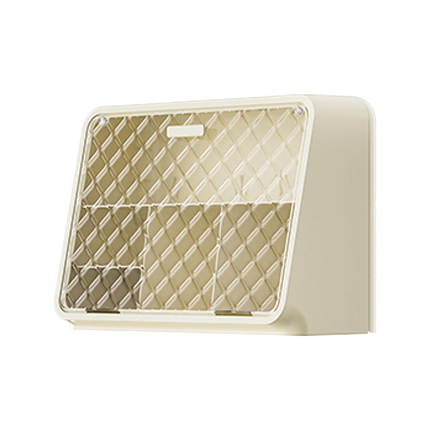 Countertop Cup Storage Box Clear Dustproof Lid Large Capacity Multi-functional Coffee Tea Cup Holder