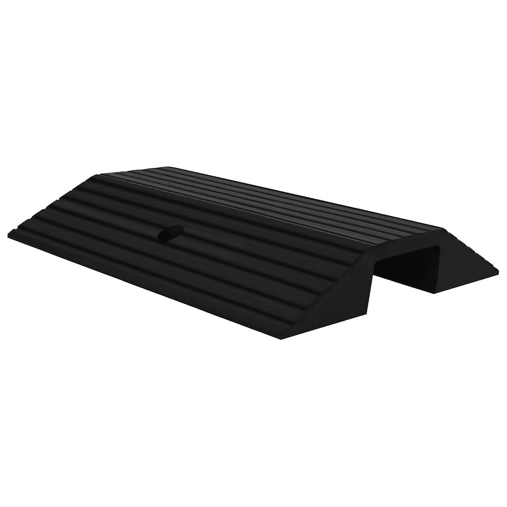 Bridge sleeper ramp 49x40x8 cm rubber