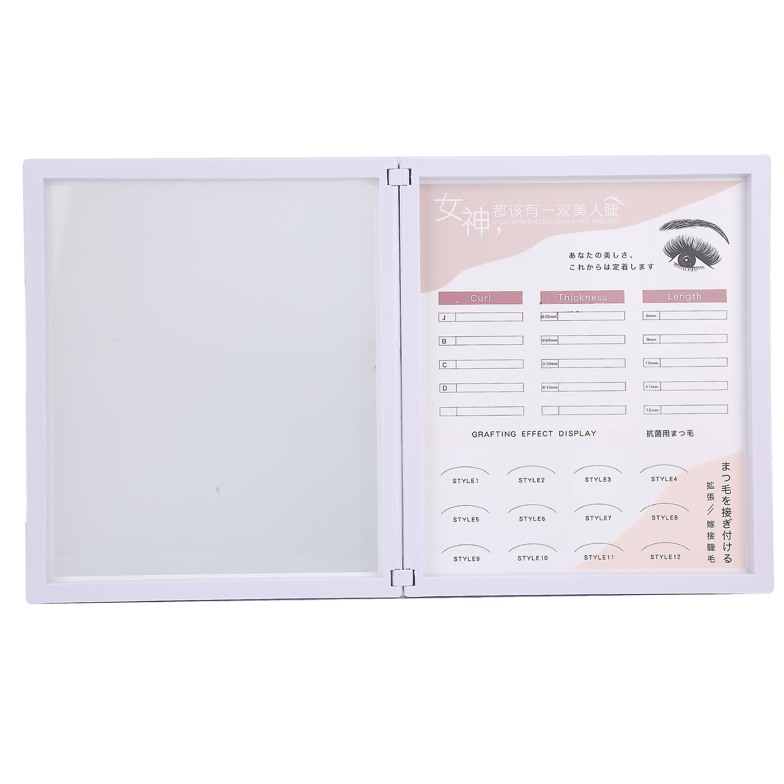 False Eyelash Organizer Case, Plastic, Empty Storage Case