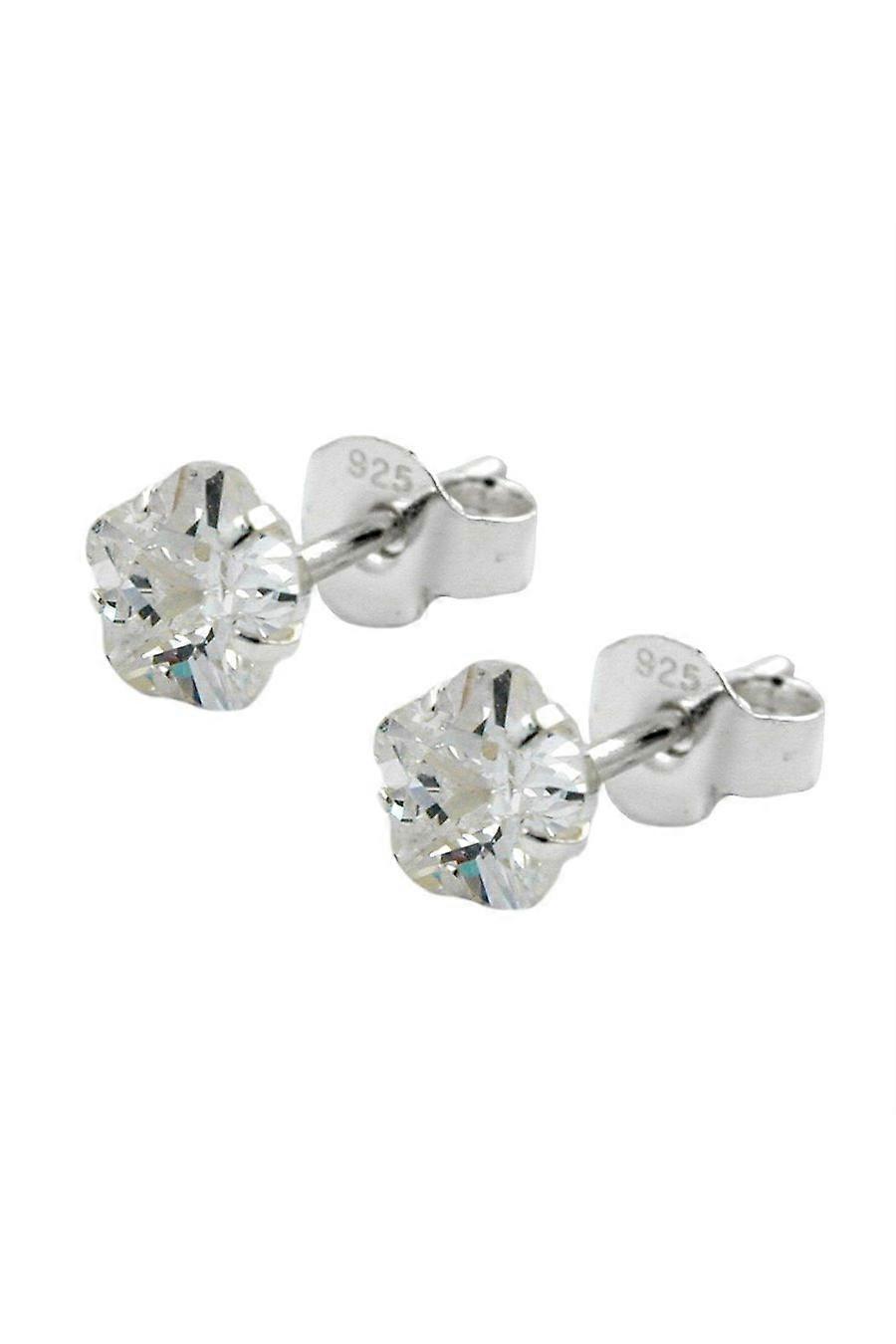 Stud Earrings Zirconia Crystal Silver 925 - Gl90069