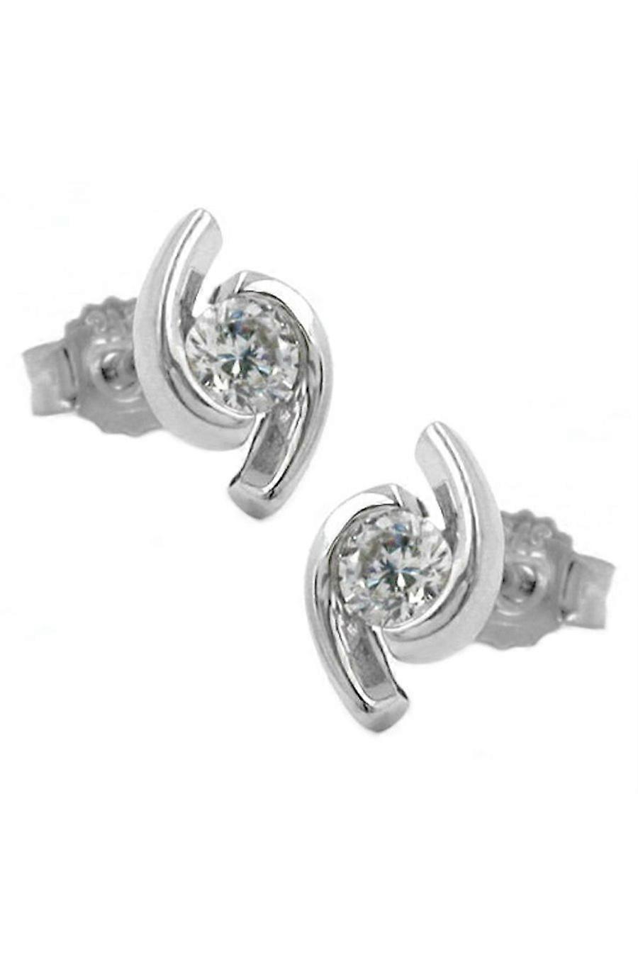 Studs Earrings 9k White Gold - Gl430995