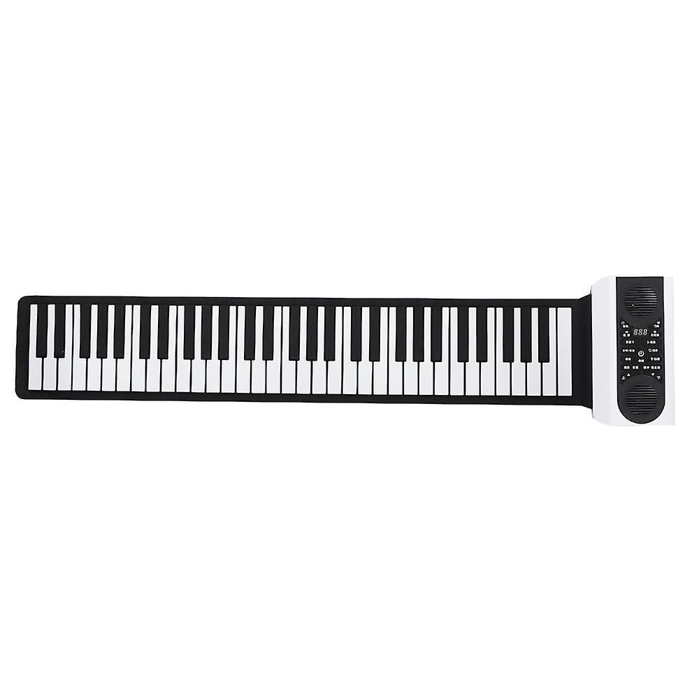 61/88 Key Hand Roll Up Electronic Keyboard Piano With App-assisted Teaching Function