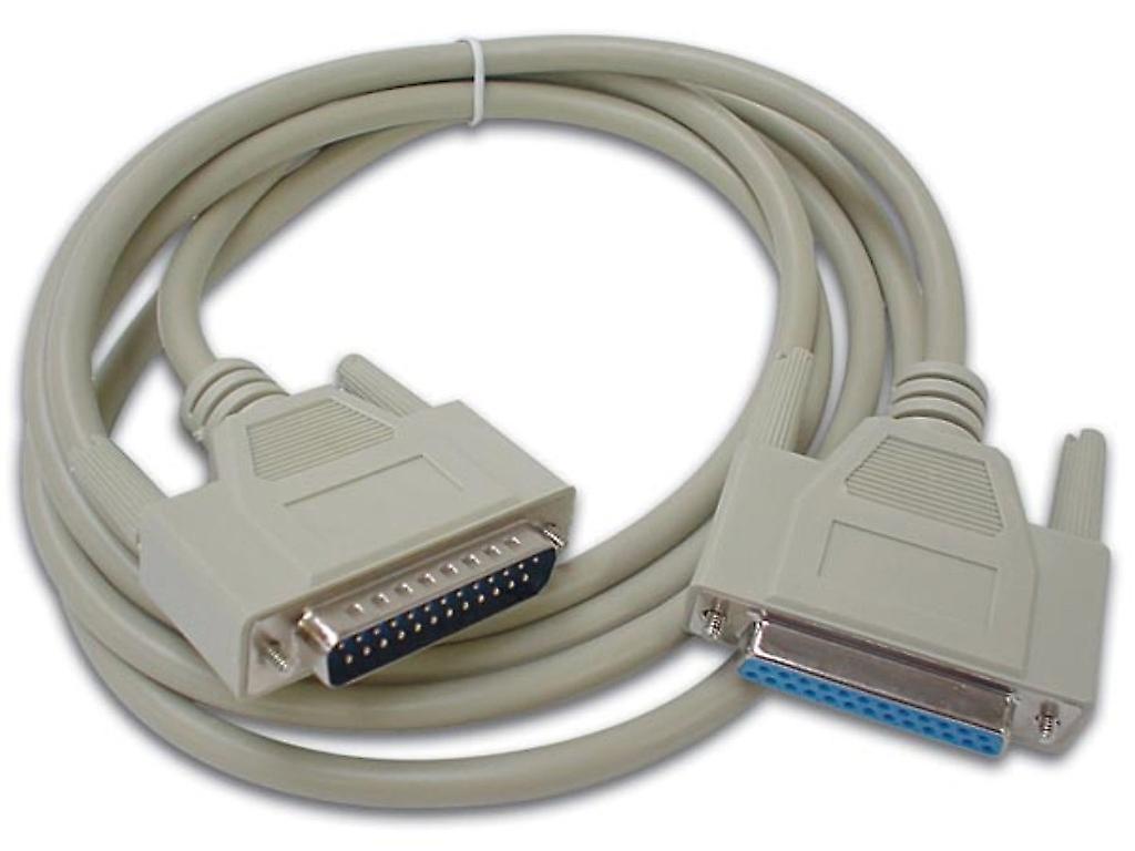 Serial Cable Subd25 Male - Subd25 Female / 2M