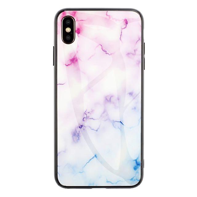 Samsung Galaxy S8  / S8 Plus Marble Pattern Case Cover - Blue  Pink