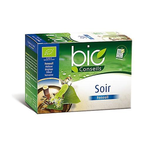 Organic Evening Infusion 20 infusion bags