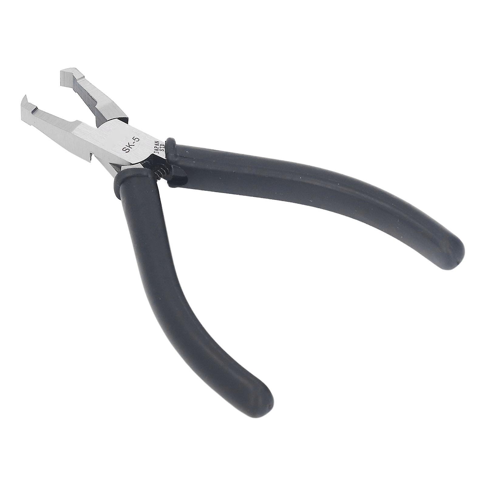 Micro Nipper 4.5in Return Spring Automatic Opening Top Cutting Pliers Ergonomic End Nipper for Plastic