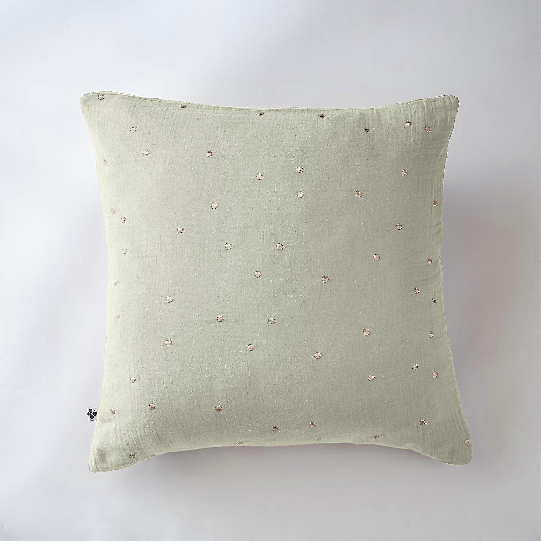 Pillowcase 60 x 60 cm GAÏA CHIC Water green
