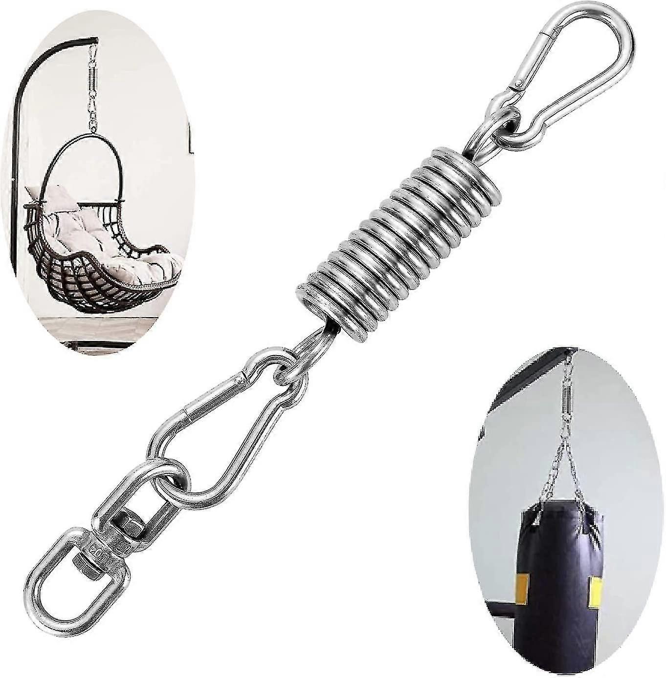Hammock Spring Hook, Ceiling Wall Mount Hook, Hammock And Swing Accessories, Kit Contains 1 Spring