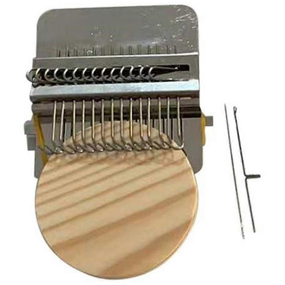 Braiding Patching Machine Hand Knitting Wooden Speed Type Small Tool Stitching and Knitting -C