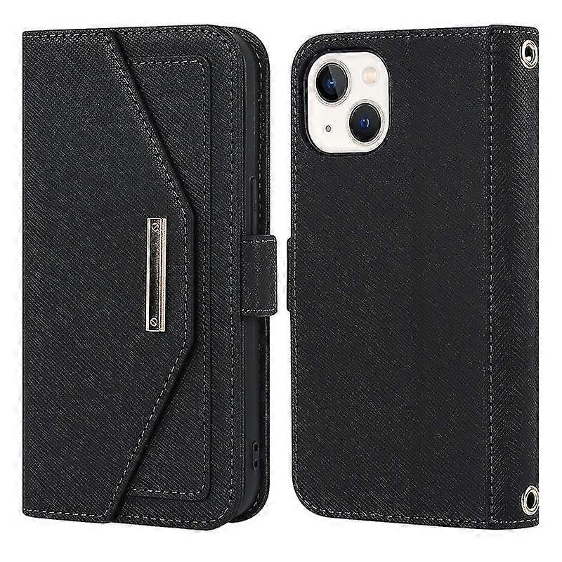 Para iPhone 13/13 Pro Case, Capa de Couro para Mulheres Homens, Capas de Celular com Alça Kickstand