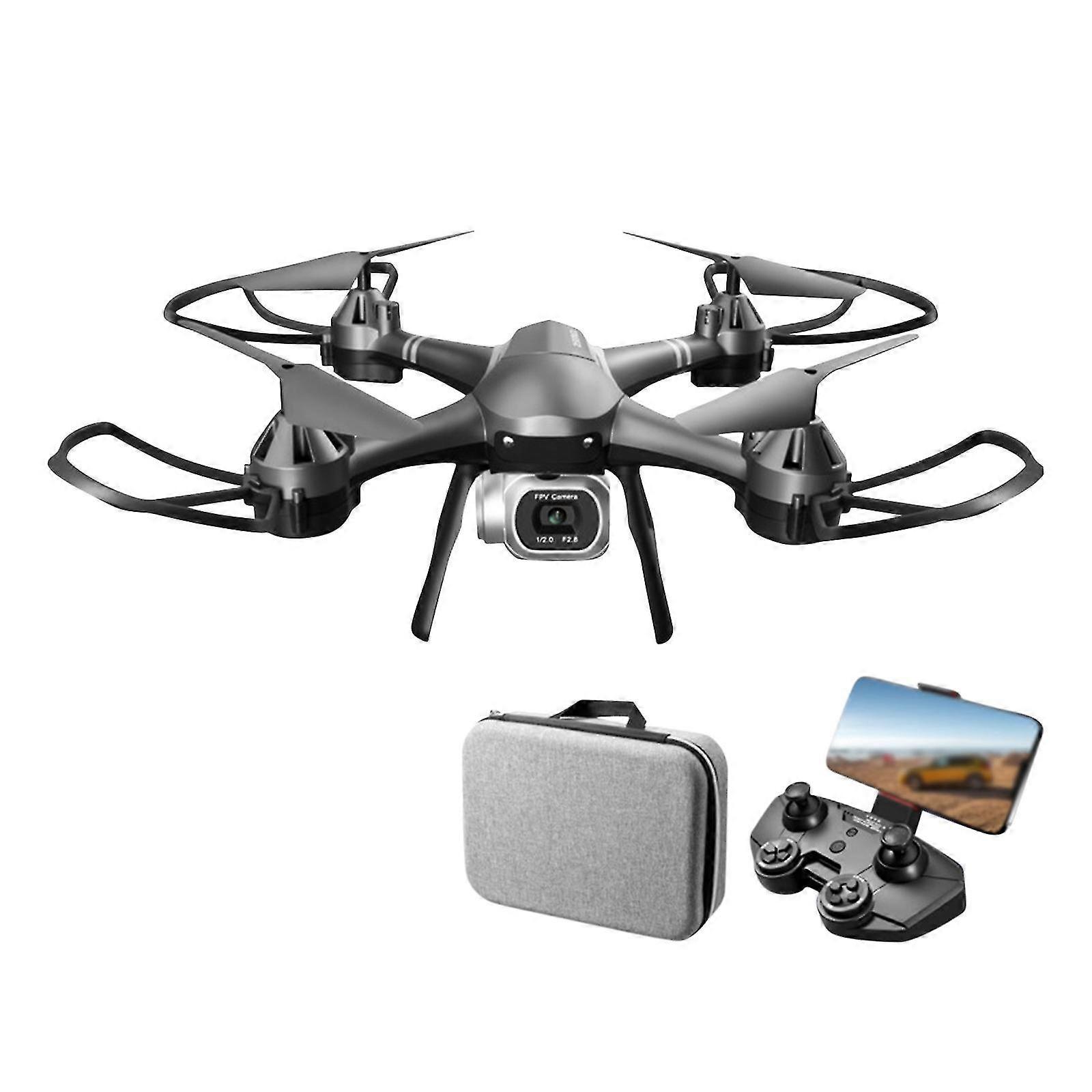 rc drone with 4k camera wifi fpv onekey return control trajectory flight gesture photography drone