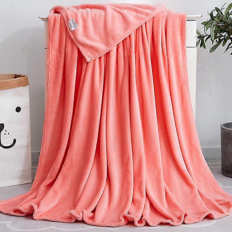 Coral Fleece Blanket, Plush Throw Fuzzy Lightweight Super Soft Microfiber Flannel Blankets For Couch, Bed, Sofa Ultra Luxurious Warm And Cozy For All