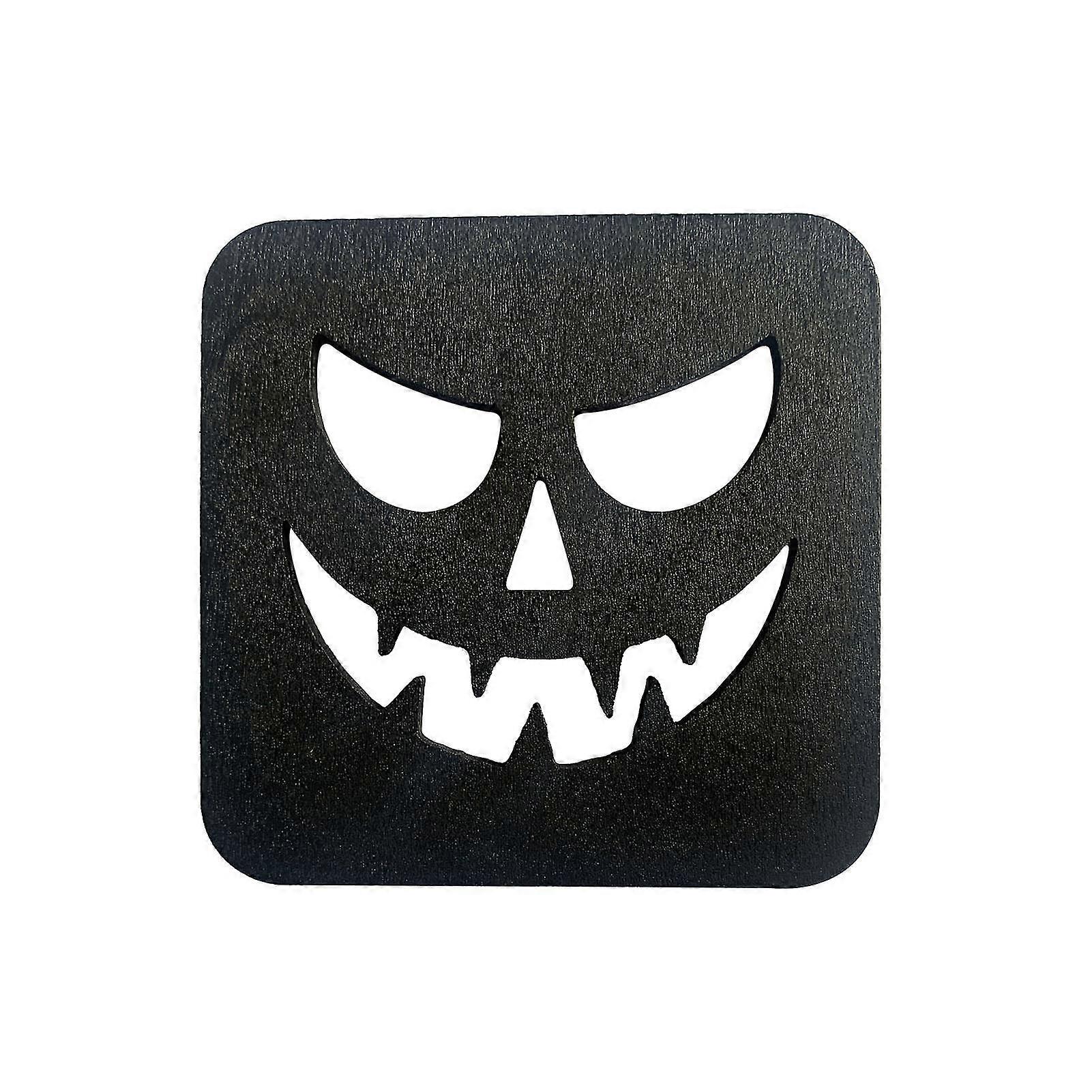 Halloween üreges mintás csésze szőnyeg újrafelhasználható csúszásmentes pohárpad születésnapi ajándék