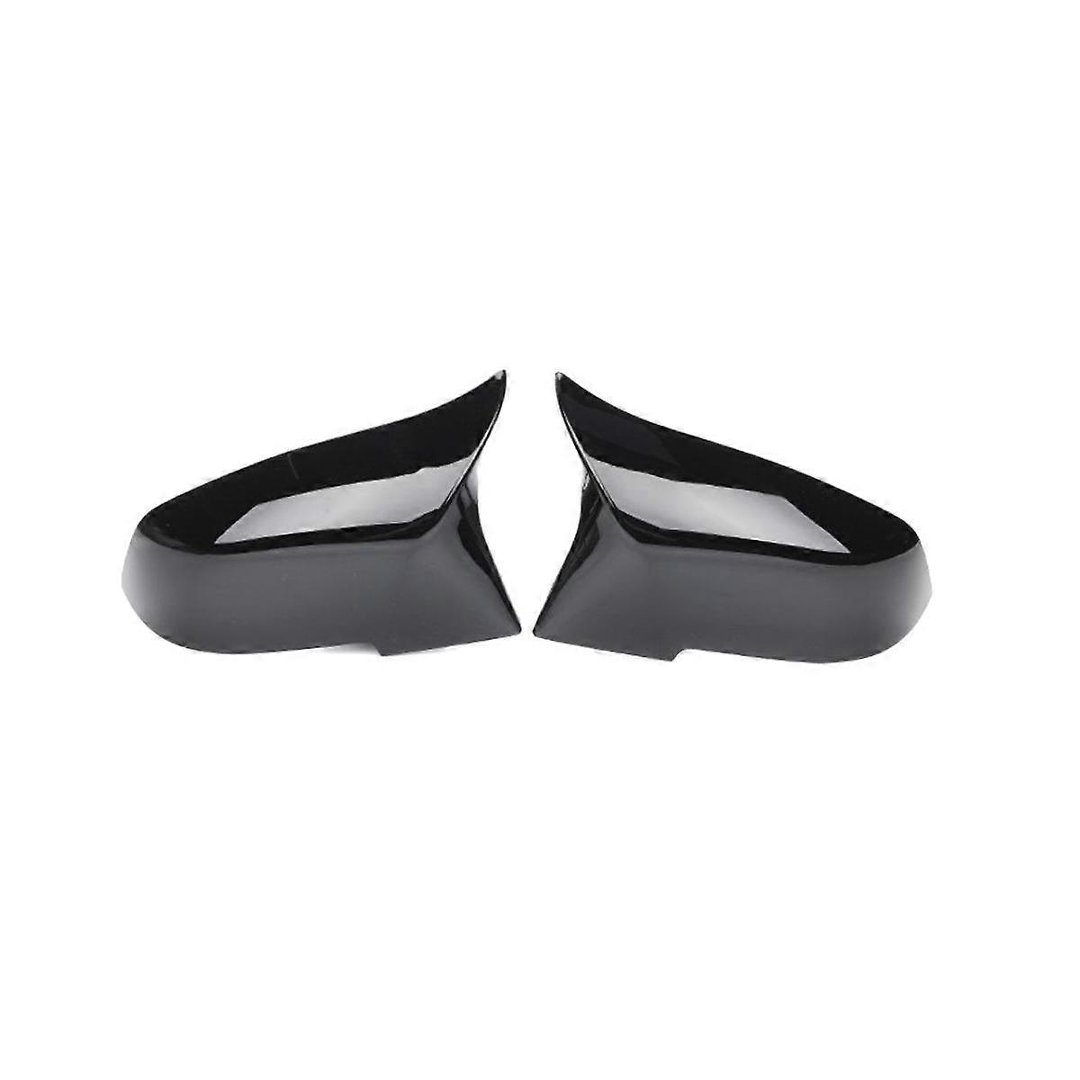 Car Door Mirror Covers, Gloss Black Replacement Rearview Side Mirror Covers Caps Rearview Replacement