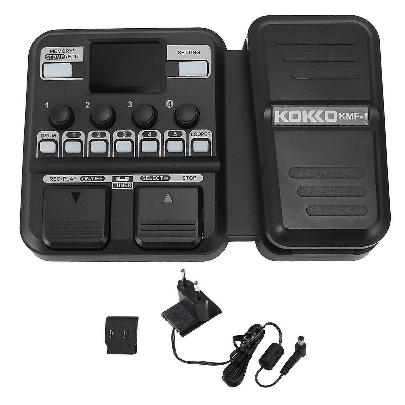 Guitar Multi Effects Processor Rich Interface Plug and Play IR Sampling Guitar Digital Synthesizer 100240V EU