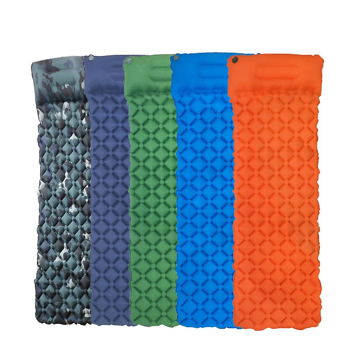 Tpu Air Mattresses Outdoor Inflatable Cushion Camping Mat Picnic Beach Mat With Pillow