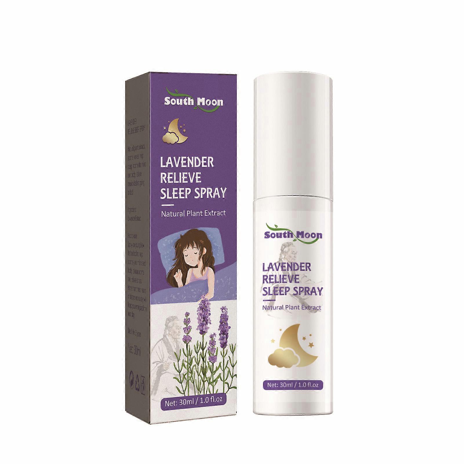 Lavender Sleeping Spray With Plant Fragrance Refreshing Smell Improving Insomnia Sleep Disorders