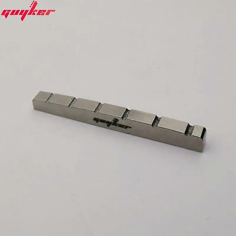 Titanlegering slitsad gitarrmutter 42/43 * 3,5 MM för ST-gitarr