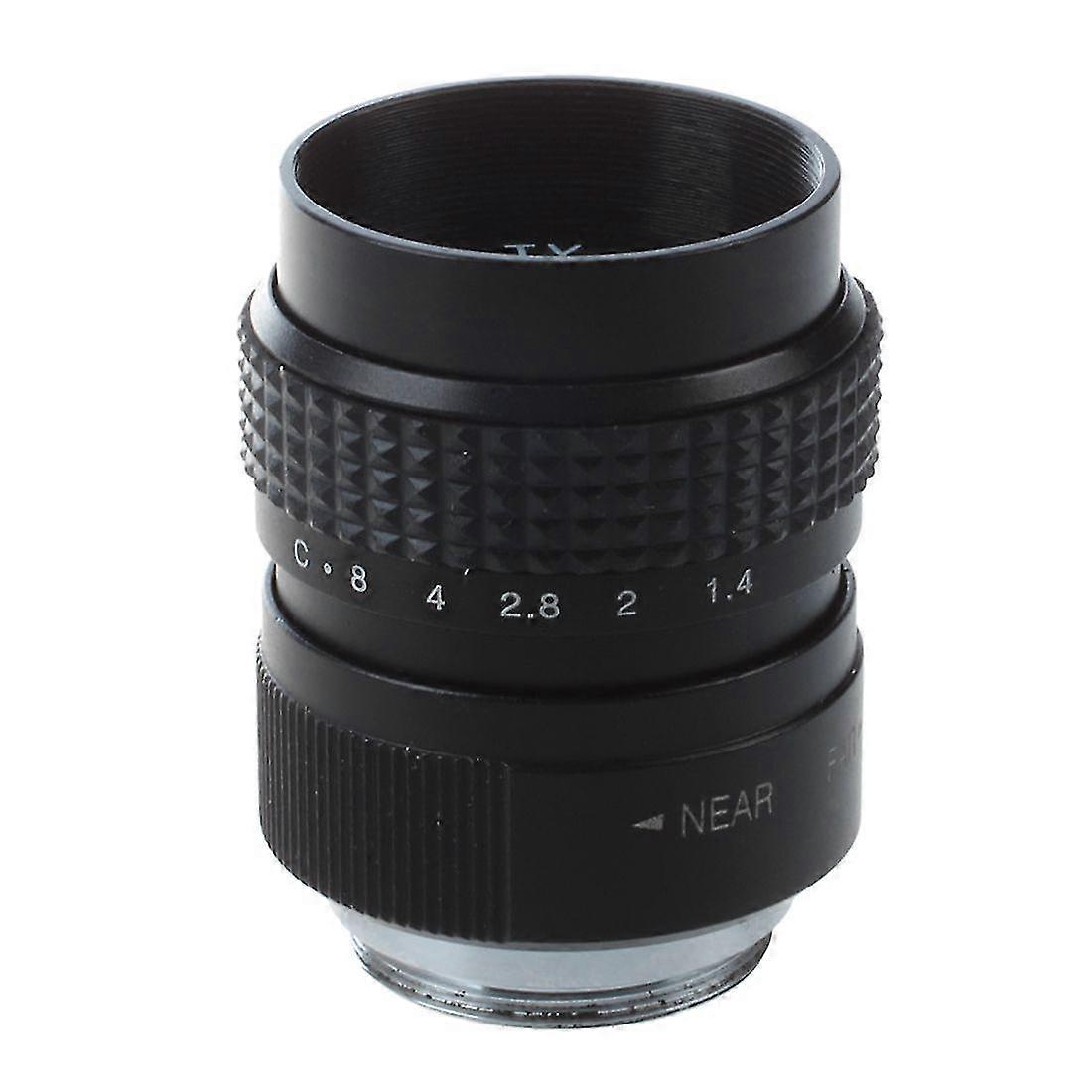 Noir 25mm F1.4 Cctv Objectif