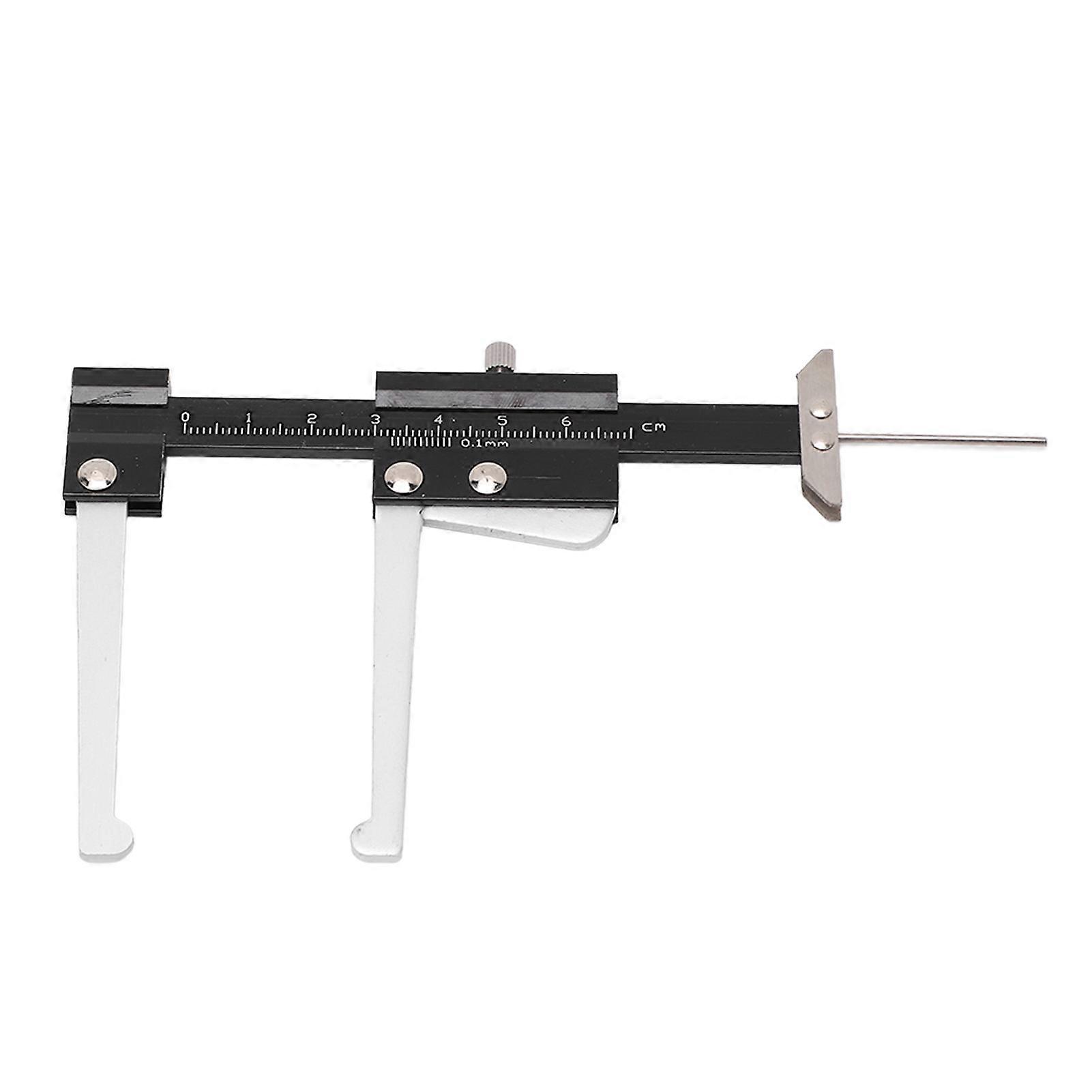 Metric Brake Disc Depth Measuring Caliper 0?60mm Tire Tread Depth Gauge 0.1mm Accuracy Portable
