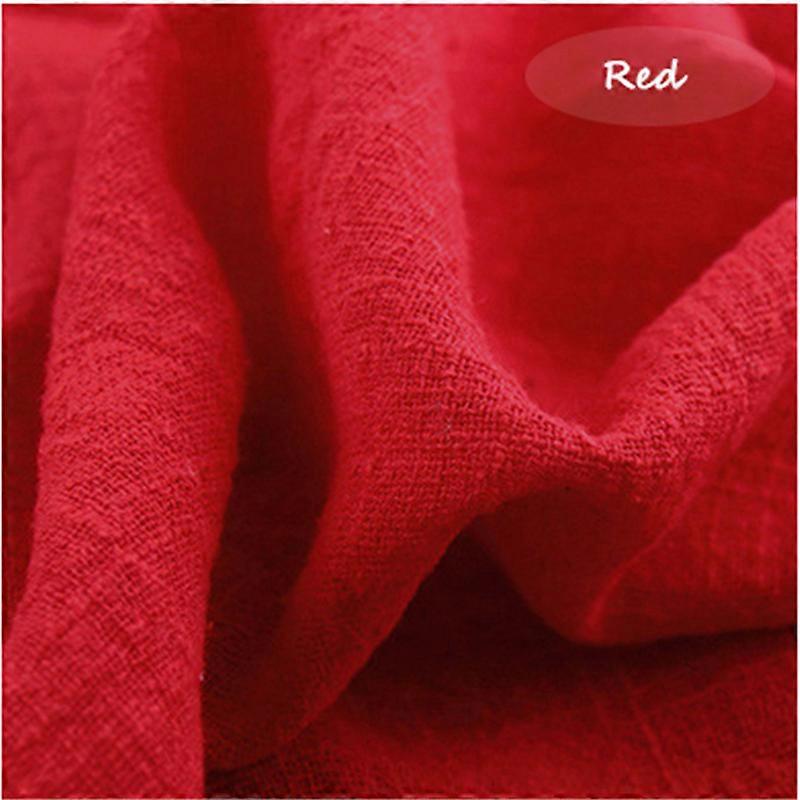 Naturlige servietter Bryllupsbord Bomull klut 42 * 42cm Rustikk gasbind Te håndkle spiseplass Matter Bryllup lin bord dekorasjon klut