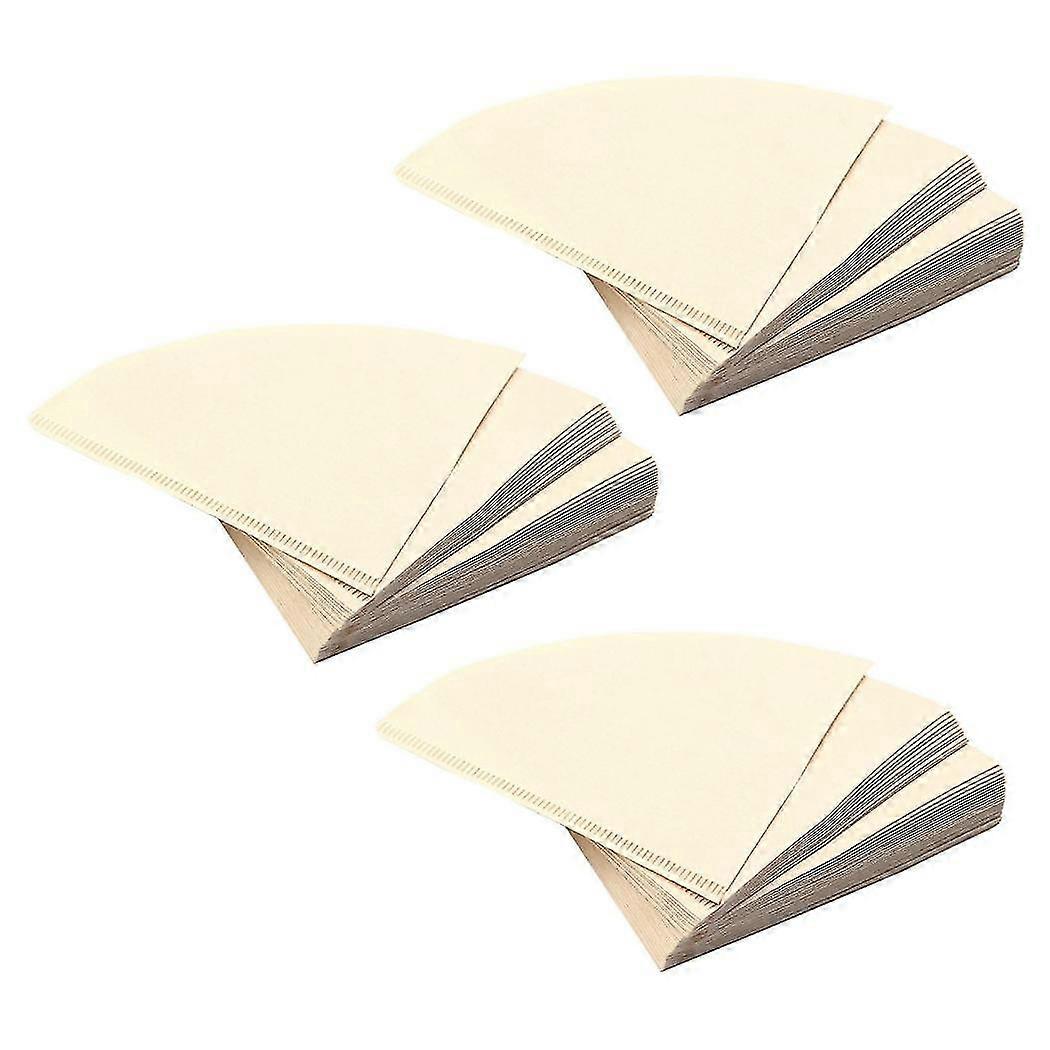 120x V60 Filter Cup Special 102 Coffee Filter Paper Coffee Filter Papers Unbleached Wooden Drip Pap