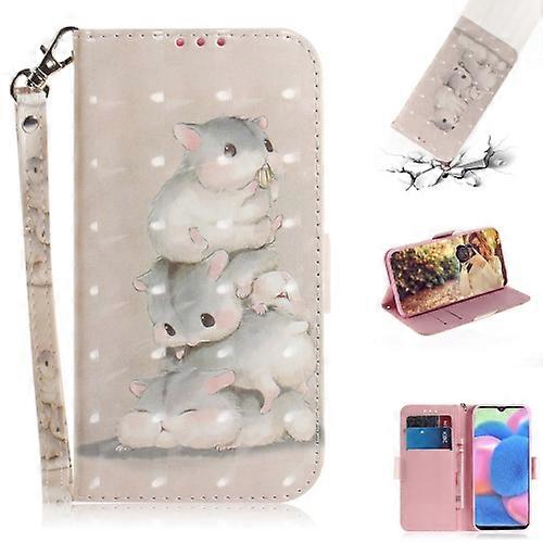 For Nokia 7.2 / 6.2 3D Colored Drawing Horizontal Flip PU Leather Case