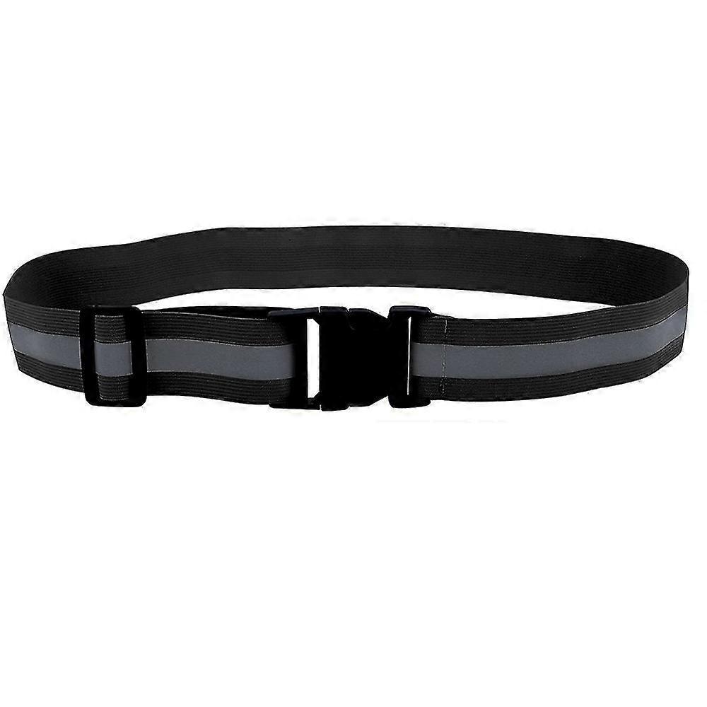 Ceinture élastique réfléchissante, ceinture lumineuse de style héritage militaire réglable
