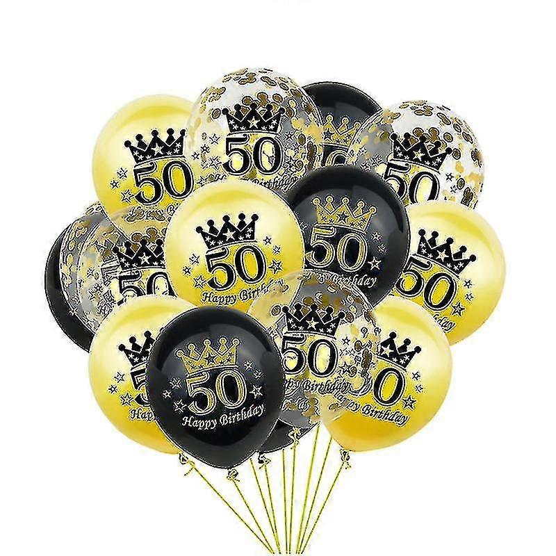 15 ballons à paillettes