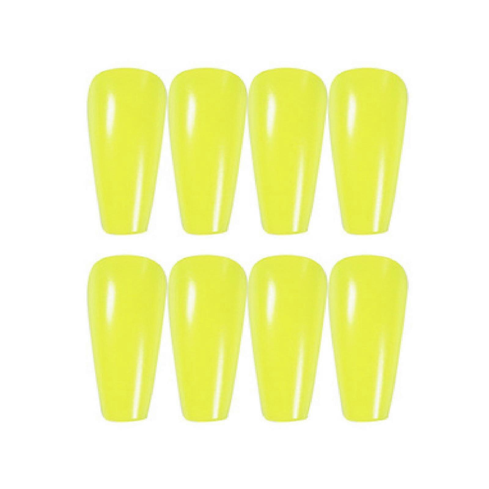 24 stuks ballet manicure patches draagbare nagels lang afgewerkt Frans