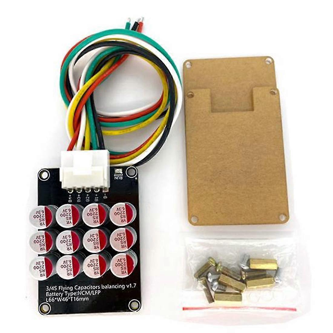 5.5a Bms 4s Active Balancer Board Li-ion Lifepo4 Lto Battery Capacitor Equalizer Power Transfer Wit