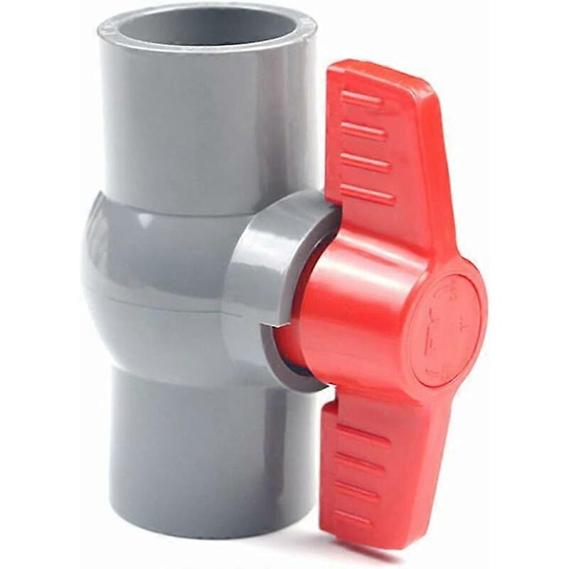 PVC ball valve, plastic ball valve -40mm,DN32,gray
